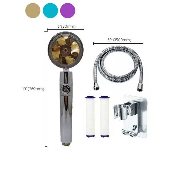 Lisslune | Contemporary Handheld Supercharged Shower Head Round Spray Head