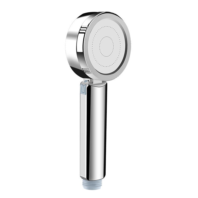 Lisslune | Contemporary Wall Mounted Showerhead Combination Chrome Round Hand Shower