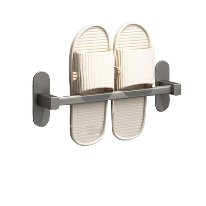 Lisslune | Gray Bathroom Accessory Set Modern 1/2 - Piece Bathroom Shelf Rustproof