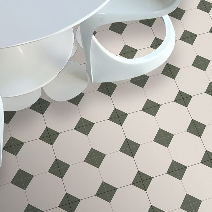 Lisslune | Square Peel & Stick Tile with Pattern Waterproof Tile for Splash Guard Wall