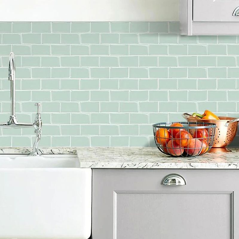 Lisslune | Subway Tile Wallpaper Plastic Waterproof Removable & Stick Subway Tile