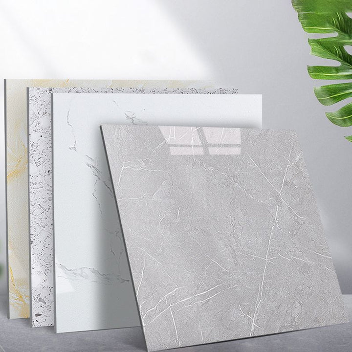 Lisslune | Indoor Vinyl Floor Peel and Stick PVC Marble Print Square Floor