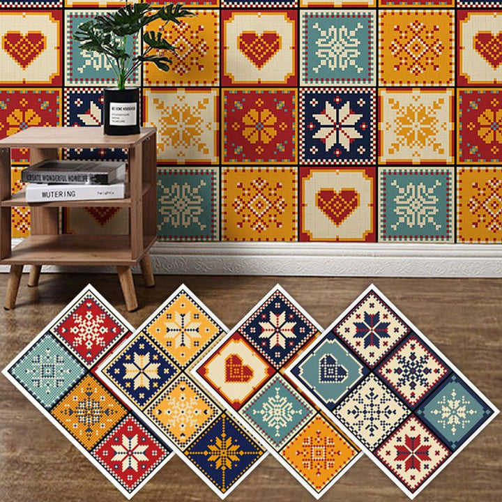 Lisslune | Waterproof Peel & Stick Mosaic Tile Contemporary Peel & Stick Mosaic Tile