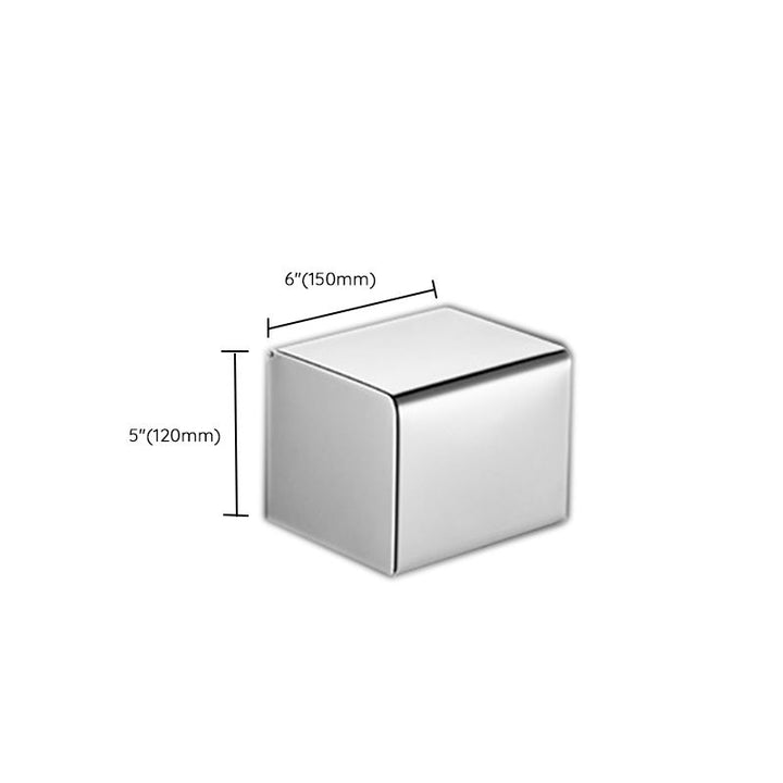 Lisslune | Modern Stainless Steel Bath Shelf Paper Holder Bathroom Accessory Set