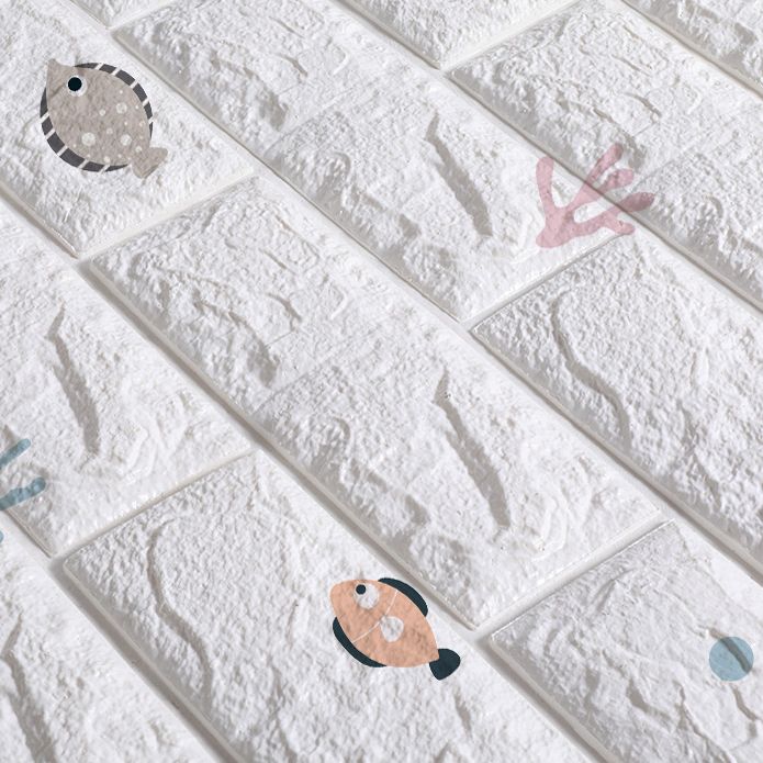 Lisslune | Industrial Wall Panel 3D Printing Bathroom Wall Panels in White
