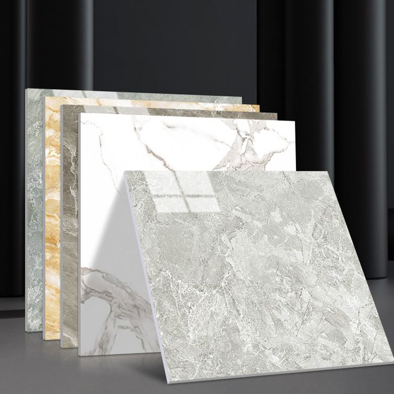 Lisslune | Modern Peel and Stick Splash Guard PVC Rectangular Wallpaper for the Shower