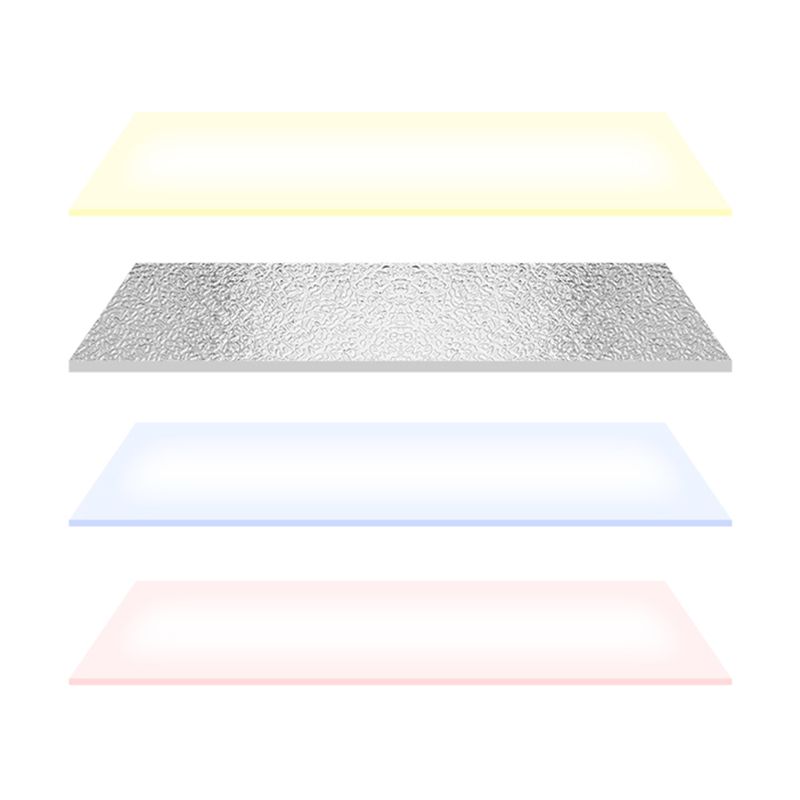 Lisslune | Modern waterproof kitchen mirror Peel and Stick Backsplash tile