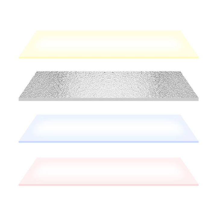 Lisslune | Modern waterproof kitchen mirror Peel and Stick Backsplash tile