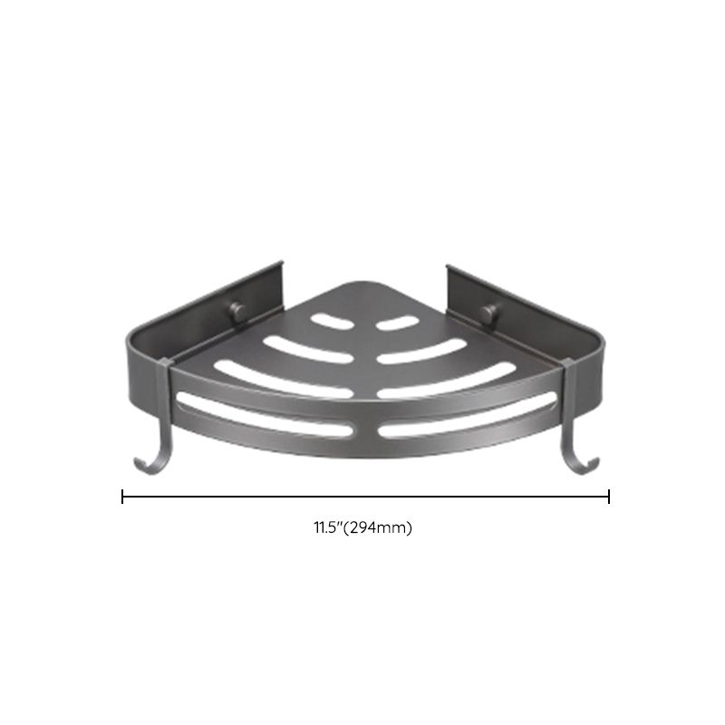 Lisslune | Modern Bathroom Fixture Set Towel Bar Gray Bathroom Shelf Bathroom Set