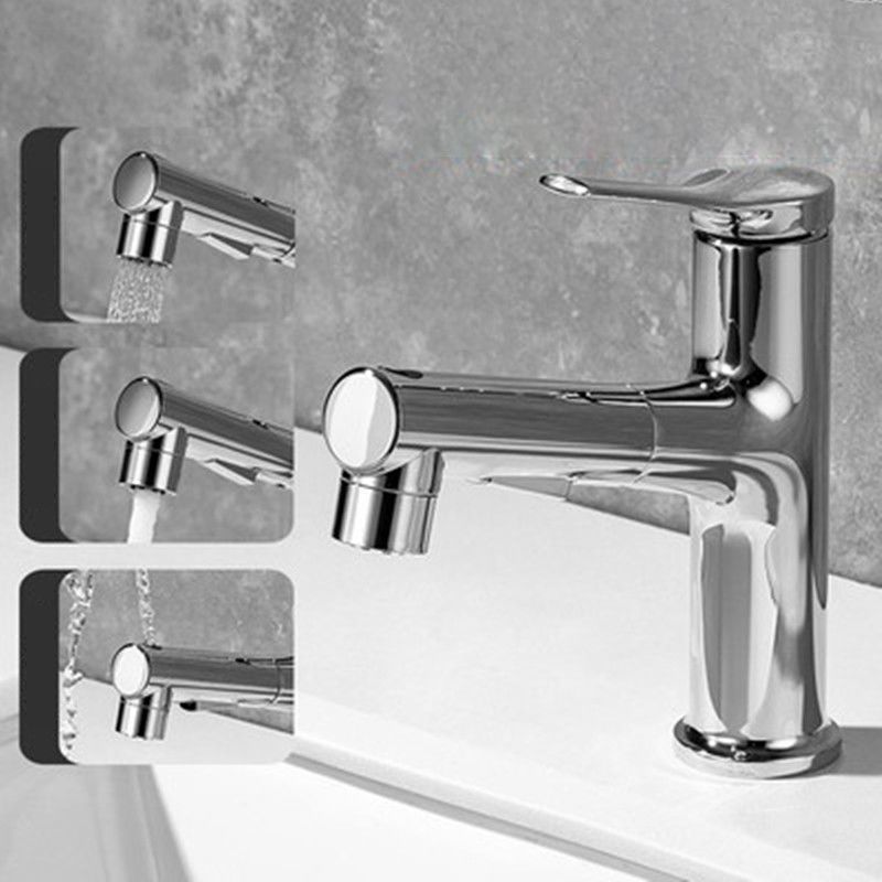 Lisslune | Contemporary Style Faucet Single Lever Mixer with Swivel Spout