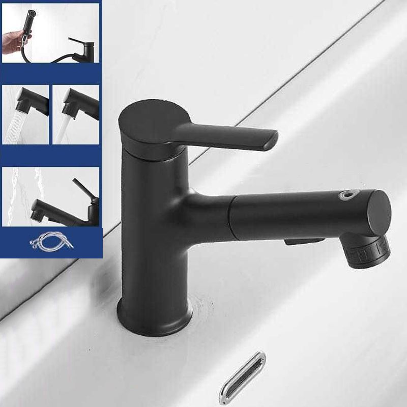 Lisslune | Modern Design Bathroom Faucet Single Lever Mixer with Water Hose