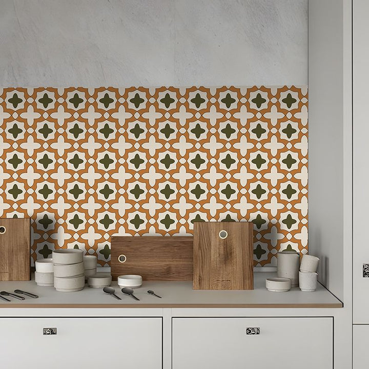 Lisslune | Mosaic Peel & Stick Tile Square Waterproof Tile for Splashback Wall