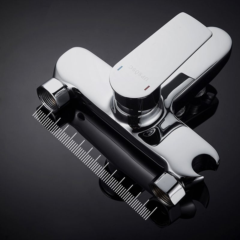 Lisslune | Popular Bathtub Filler Wall-Mounted Lever Handle Fixed Bathtub Faucet Trim