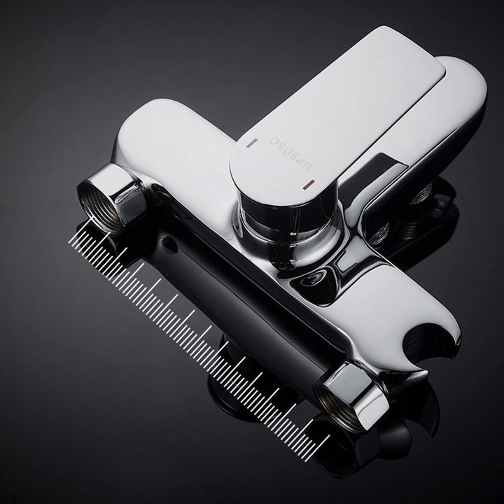Lisslune | Popular Bathtub Filler Wall-Mounted Lever Handle Fixed Bathtub Faucet Trim