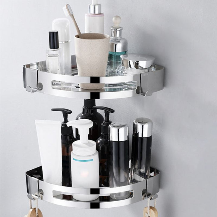 Lisslune | Modern Stainless Steel Bathroom Accessories Towel Bar Bathroom Set