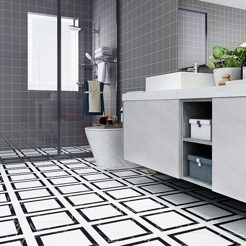 Lisslune | Peel and Stick Vinyl Flooring Matte Vinyl Flooring with Square Edge