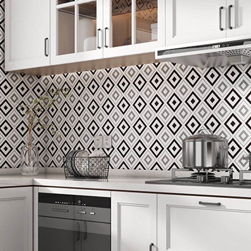 Lisslune | Modern Peel and Stick Tile Bathroom Single Tile Peel and Stick Tile