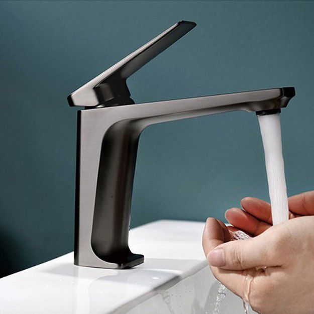 Lisslune | Glam Copper Vessel Faucet Lever Handles Low Arch Vessel Faucet for Bathroom
