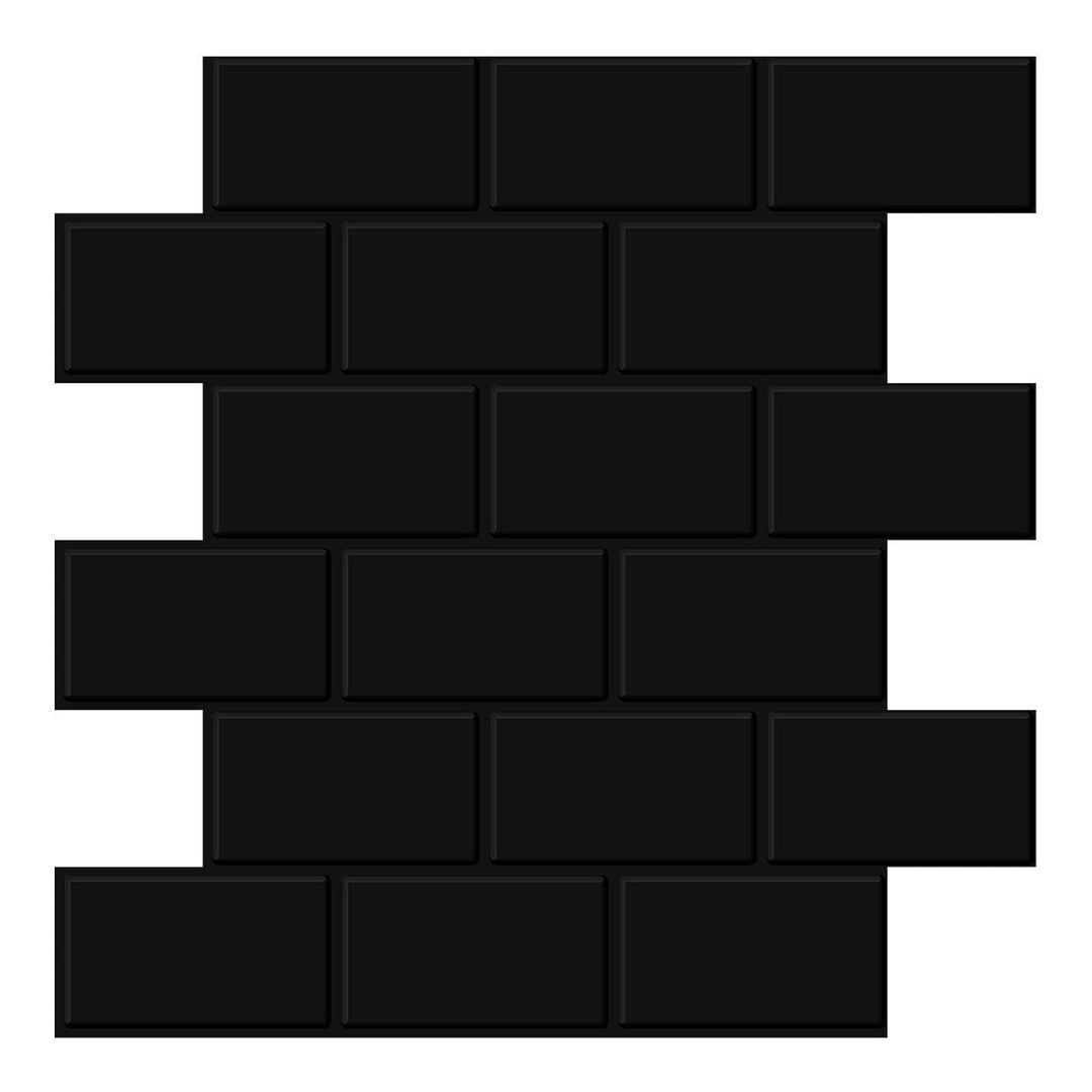 Lisslune | Square Peel & Stick Tile Stone Composite Tile for Kitchen Backsplash