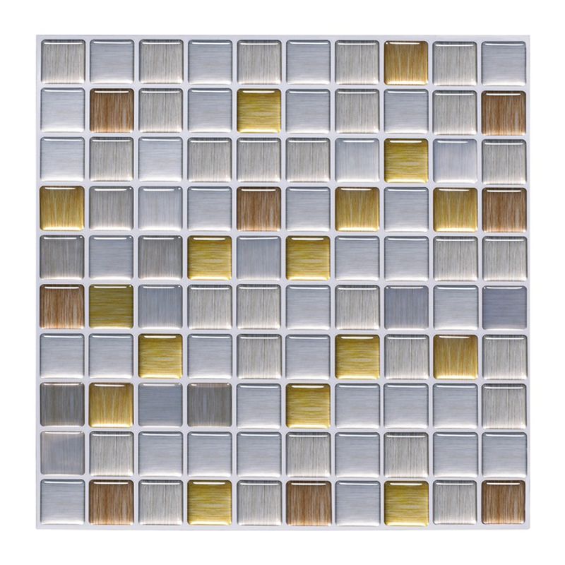 Lisslune | Modern Peel and Stick Backsplash Wall Tile PVC Peel & Stick Field Tile