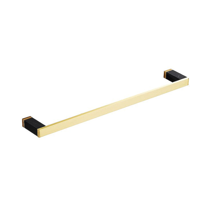 Lisslune | Metal and Marble Bathroom Minimalist Accessory as a Single Item or in a Set in Gold
