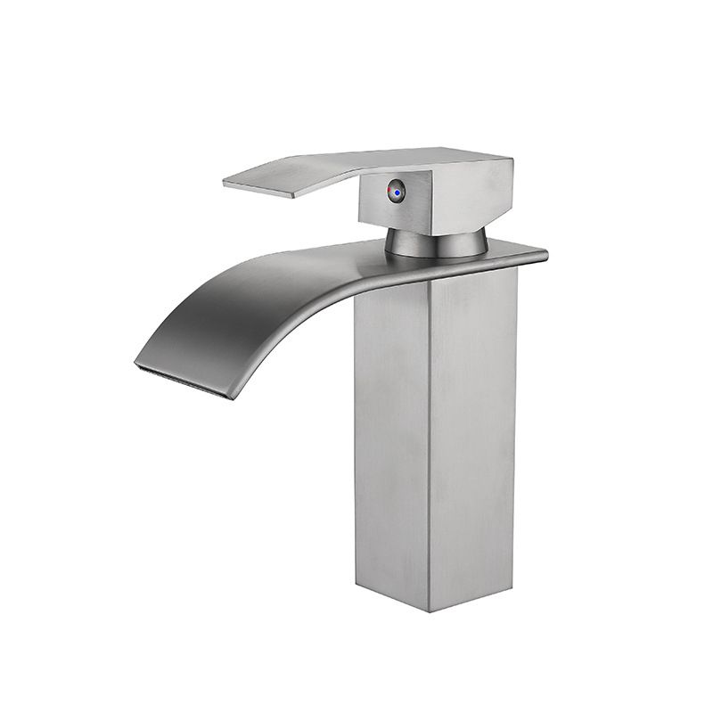 Lisslune | Waterfall Faucet Sink Bathroom Faucet Light Luxury Sink Faucet