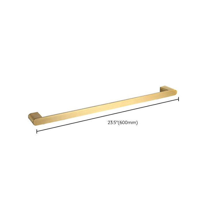 Lisslune | Modern Bathroom Hardware Set Gold Towel Bar Bath Hardware Set