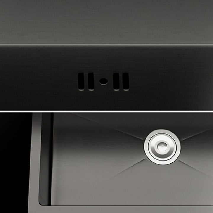 Lisslune | Contemporary Sink Set Stainless Steel Friction Resistant Sink Set for the Kitchen