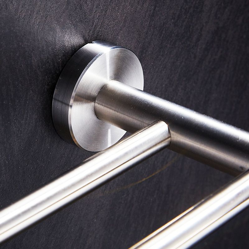 Lisslune | Chrome Traditional Bathroom Accessories Set Stainless Steel Bathroom Set