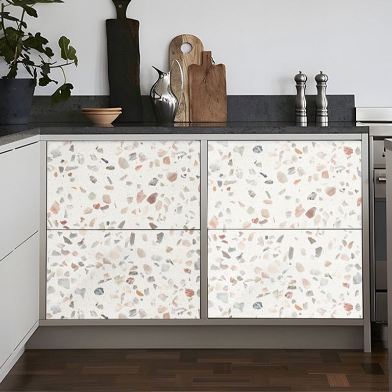 Lisslune | Plastic Peel and Stick Wall Tile Modern Easy Peel and Stick Tile