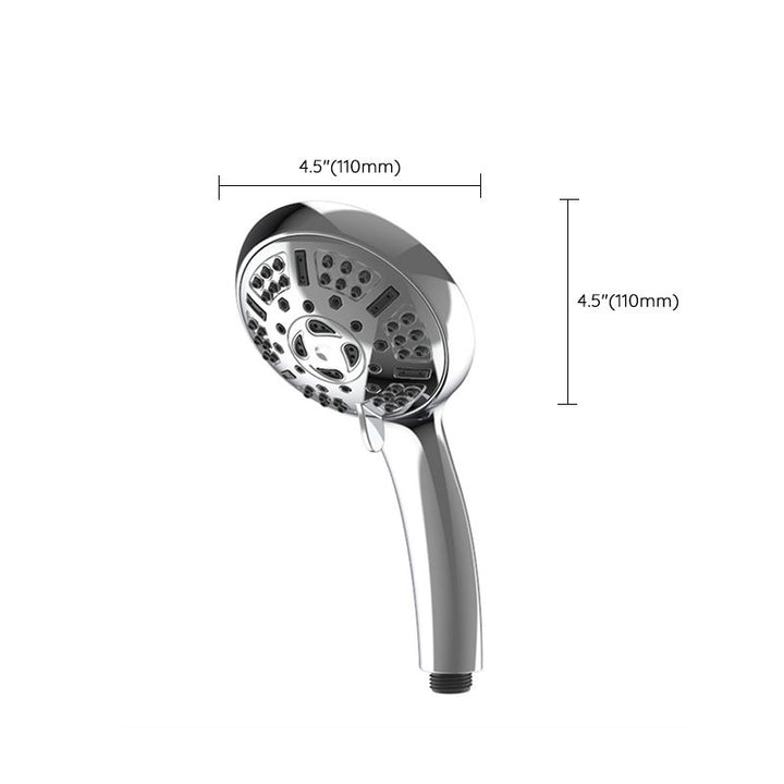 Lisslune | Modern shower head for bathroom 9-nozzle round wall-mounted shower head