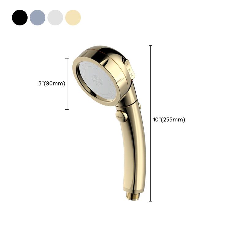 Lisslune | Contemporary Shower Combination Hand Shower Plastic Wall Mount Round Shower Head Combination