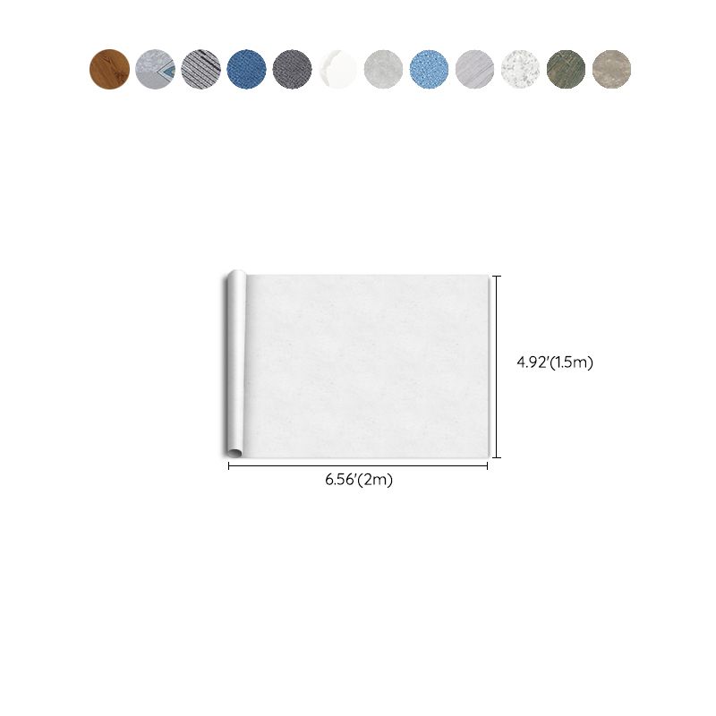 Lisslune | Rectangular Plastic Floor Waterproof Fabric Look Floor Tiles