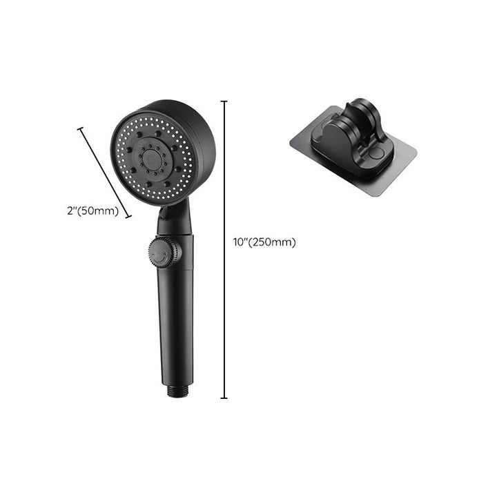 Lisslune | Modern Shower Head Plastic Wall Mounted Shower Head with Adjustable Spray Pattern