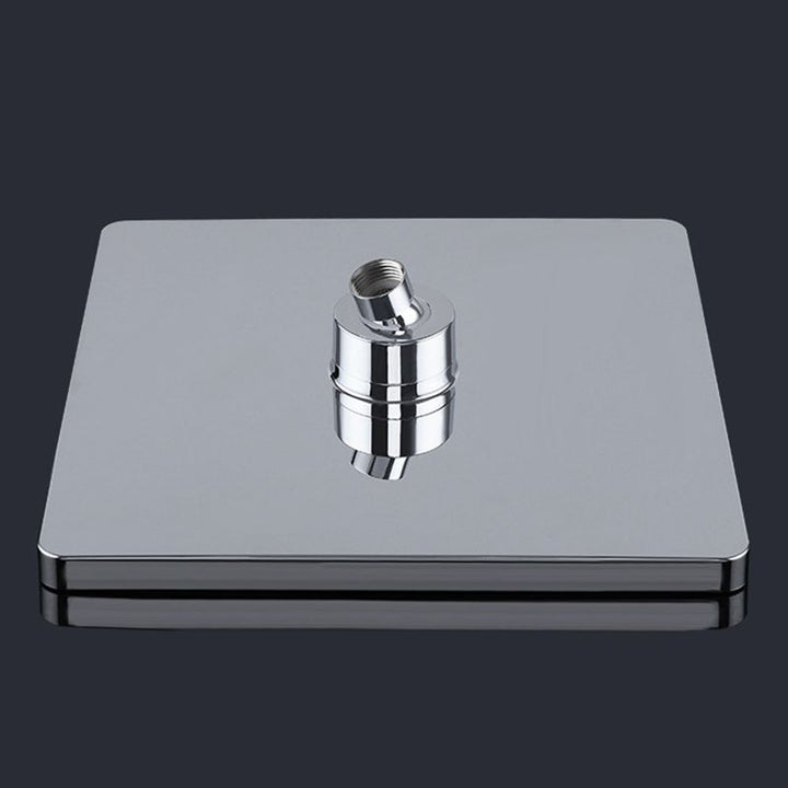 Lisslune | Bathroom Shower Head Square Ceiling Mounted Rain Shower Fixed Shower Head