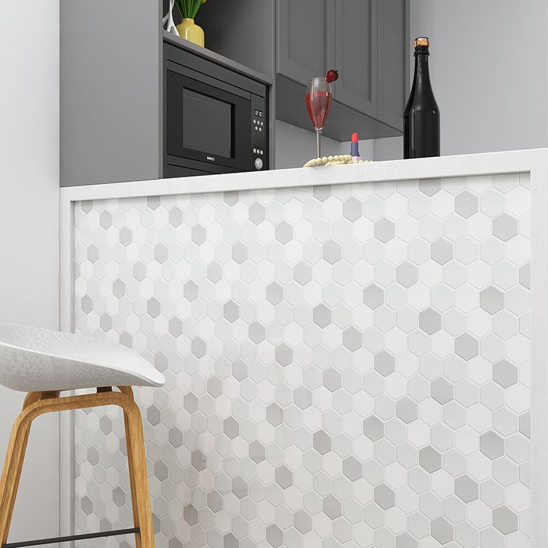Lisslune | Mosaic tiles peeling off & sticking tiles PVC kitchen and bathroom back panel peeling off and sticking tiles