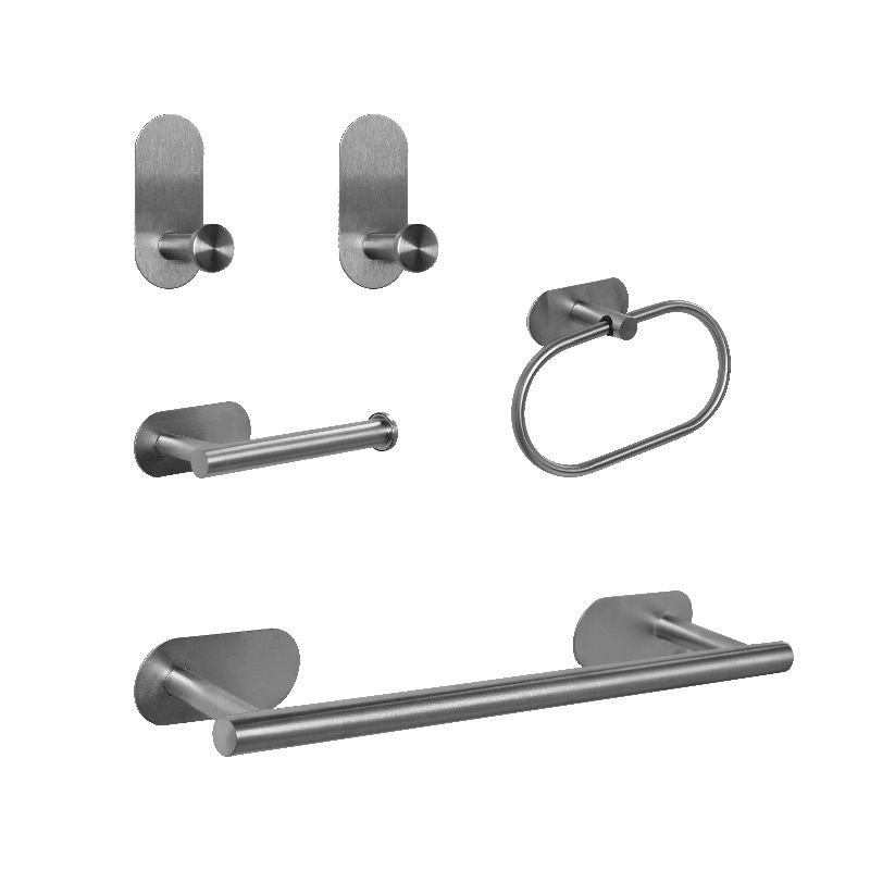 Lisslune | Stainless Steel Bathroom Fittings Set Modern Simple Bathroom Set