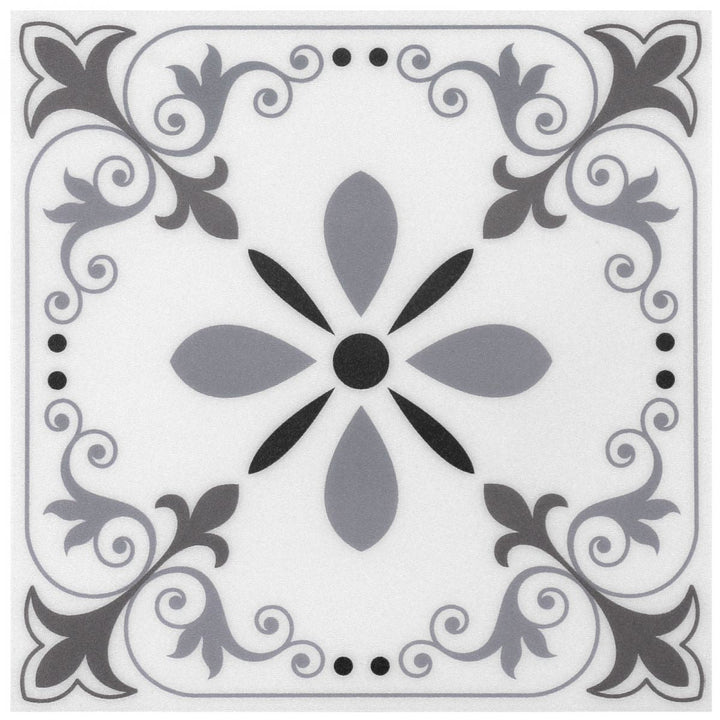 Lisslune | Print Plastic Peel & Stick Tile Field Tile for Kitchen and Bathroom Backsplash