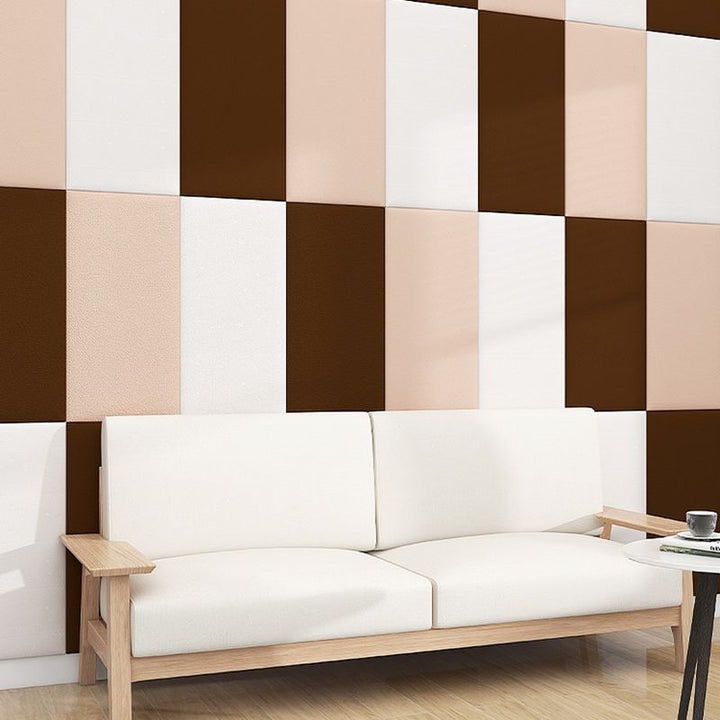 Lisslune | Modern Simple Wall Covering Peel and Stick Soundproof Back Wall Panels