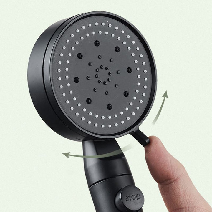 Lisslune | Plastic handheld shower wall-mounted shower head with adjustable spray pattern