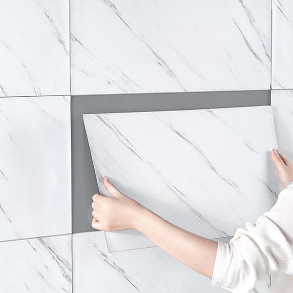 Lisslune | Mosaic Wall Tiles PVC Kitchen and Bathroom Back Wall Peel and Stick Tiles