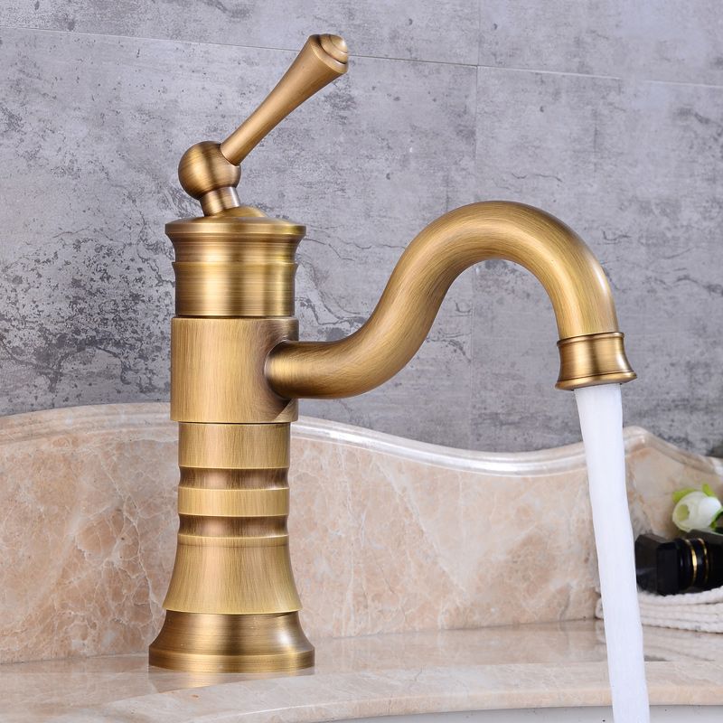 Lisslune | Classic basin mixer with swivel spout, single lever basin mixer