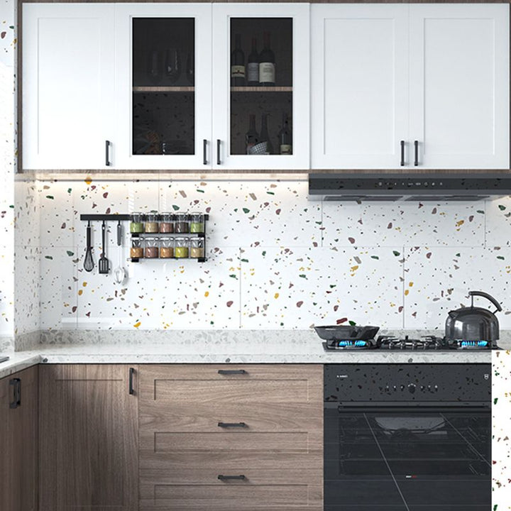 Lisslune | Modern Style Wallpaper Kitchen Individual Tile Peel and Stick Backsplash