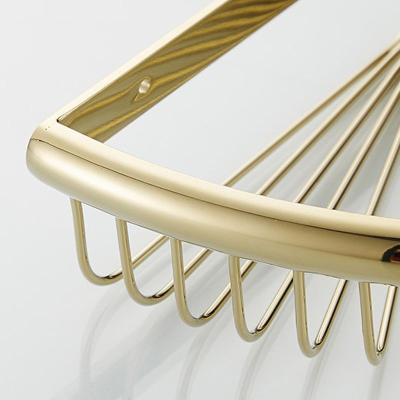 Lisslune | Traditional Brass Bathroom Accessories Set Bathroom Shelf Bathroom Accessories Set