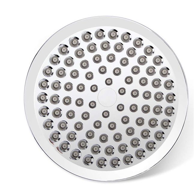 Lisslune | Modern Dual Shower Head Square High Arc Shower Head Combination in Silver