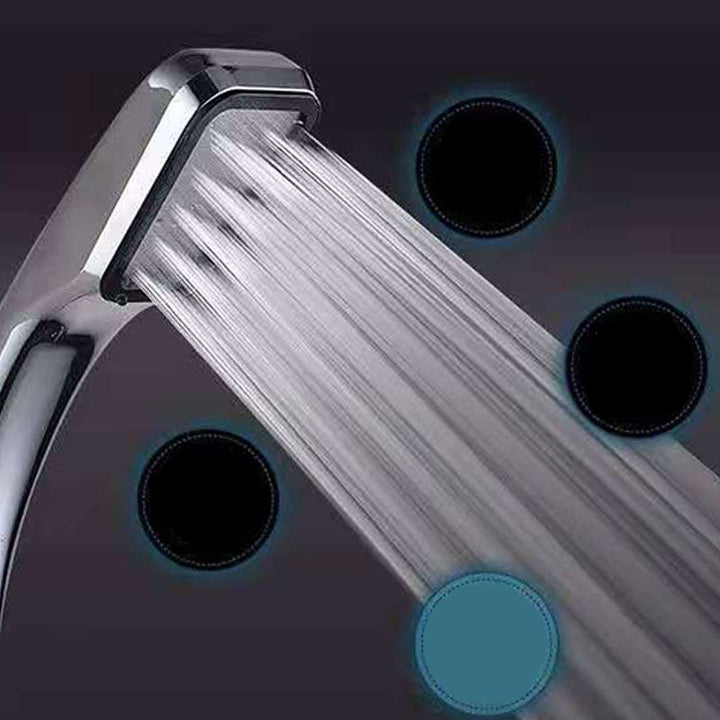 Lisslune | Bathroom Shower Head Square Rain Spray Stainless Steel Shower Head