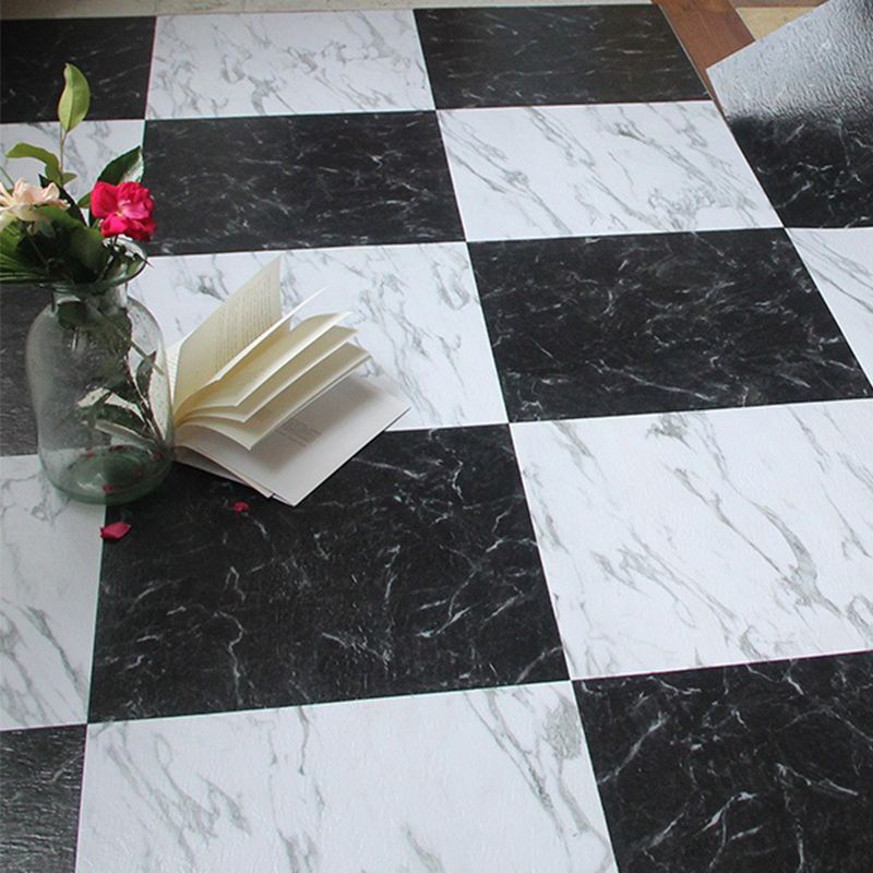 Lisslune | Square PVC flooring Peel & Stick stone design vinyl floor for the living room