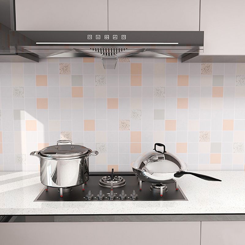 Lisslune | Modern waterproof mosaic tile smooth peel-and-stick backsplash tile for the kitchen