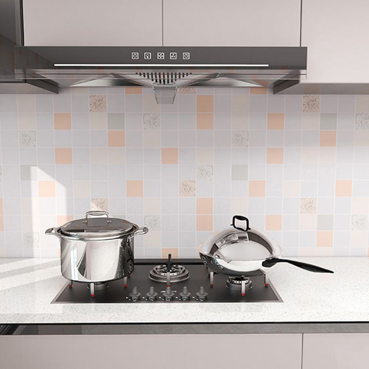 Lisslune | Modern waterproof mosaic tile smooth peel-and-stick backsplash tile for the kitchen