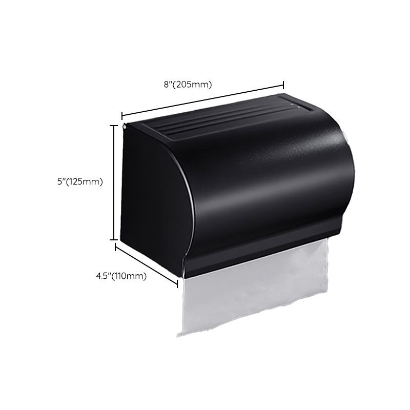 Lisslune | Modern Bathroom Accessories Set Towel Holder Black Soap Dish Bath Accessories Set